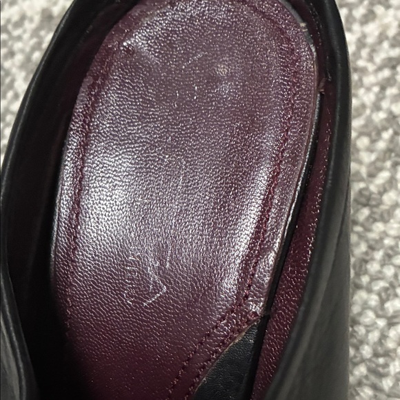 Via Spiga Black Leather Women's Mules - Picture 5 of 8